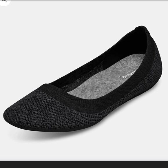 Allbirds Heathered Black Women's Tree Breezers, Size 10 NEW - Picture 2 of 3